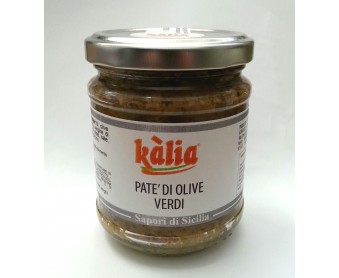 Pate' di olive verdi 180 gr