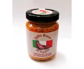 Crema di aglio rosso al peperoncino 90g